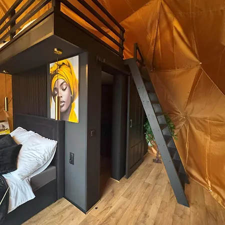 Luksusowy namiot Glamping La Bella Suntago Aleksandria (Zyrardow)