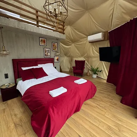 Luxe tent Glamping La Bella Suntago Aleksandria (Zyrardow)