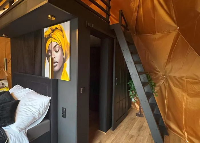 Luksusowy namiot Glamping La Bella Suntago Aleksandria (Zyrardow)