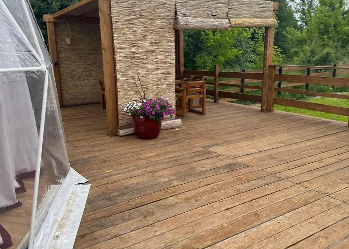 Luksusowy namiot Glamping La Bella Suntago Aleksandria (Zyrardow)