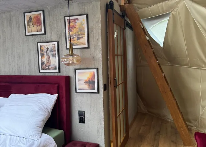 Luksusowy namiot Glamping La Bella Suntago Aleksandria (Zyrardow)