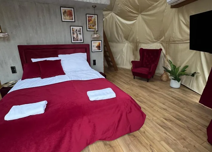 Luksusowy namiot Glamping La Bella Suntago